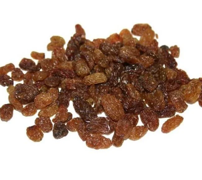 Pasas sultanas de alta calidad