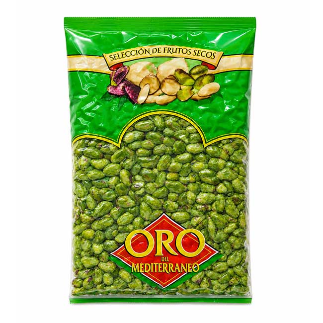 Pistachos Repelados Verdes Crudos 1Kg