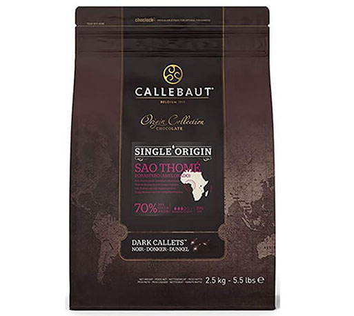 Bolsa de Chocolate Sao Thomé de la marca Callebaut de 2,5Kg