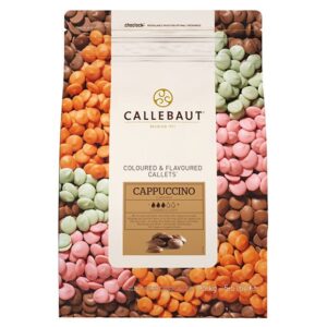 Bolsa de 2,5Kg de chocolate Callebaut de sabor a Cappuccino