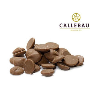 Bolsa de chocolate belga de marca Callebaut de sabor a caramelo