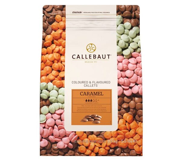 Bolsa de 2,5Kg de cobertura caramelo Callebaut