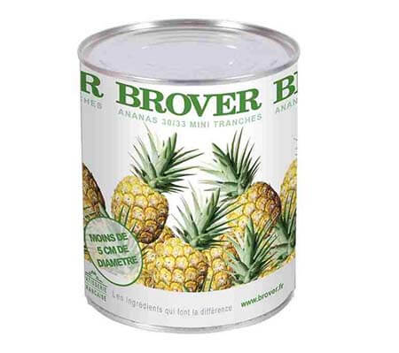 Piña Enana en Rodajas 830g ️ Tienda Online ⬅️ Dulkado