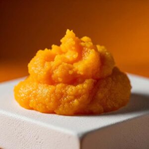 pasta elaborada con corteza de naranja