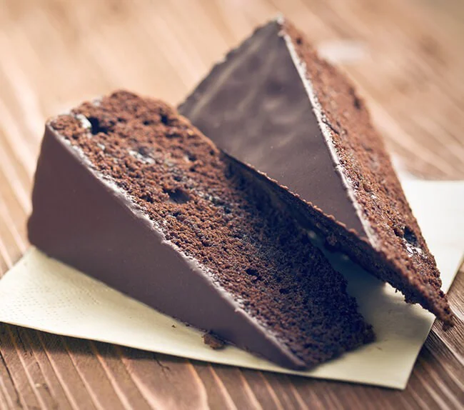 Polvos para Sacher Bizcocho