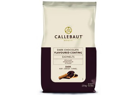 bolsa de 10Kg de cobertura negra de sucedaneo de Callebaut