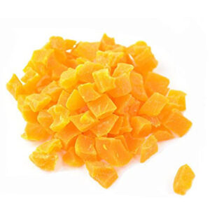 Mango deshidratado en dados con azúcar añadido