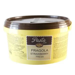 Pasta frutal de fresa tradicional en bote de 3Kg