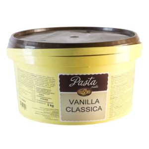 Pasta crema vainilla clásica en bote de 3Kg, marca Martin Braun