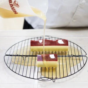 Gelatina líquida transparente de sabor y olor a azucarado