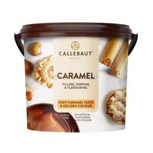 Bote de Relleno de Caramelo Callebaut en 5Kg