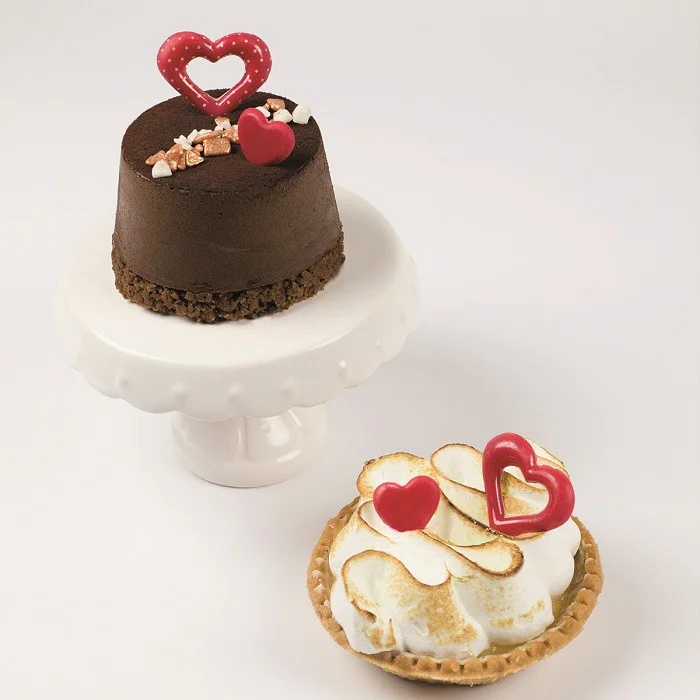 Triple Corazones Rojos Chocolate Blanco 135uds - Imagen 2