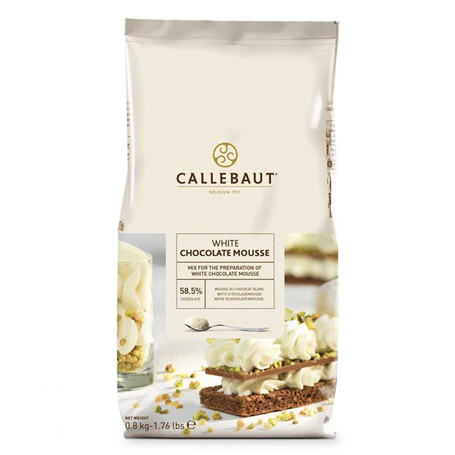 Mousse Chocolate Blanco 800g