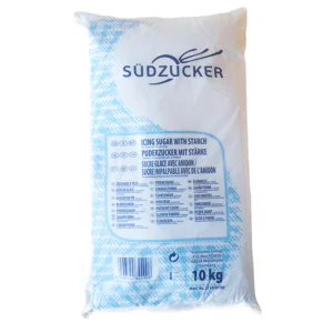 Azúcar glass en saco de 10Kg de plástico
