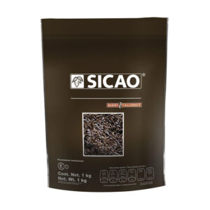Fideos de Chocolate Negro Vegetal Premium Sicao en 1Kg