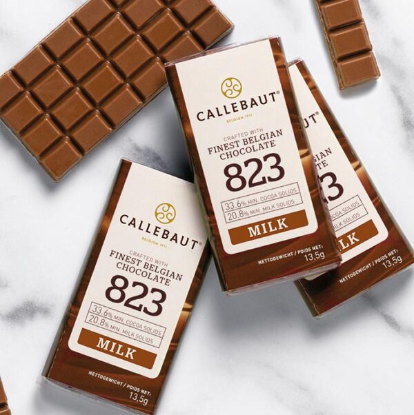 Mini Tabletas Chocolate Leche 75g Callebaut
