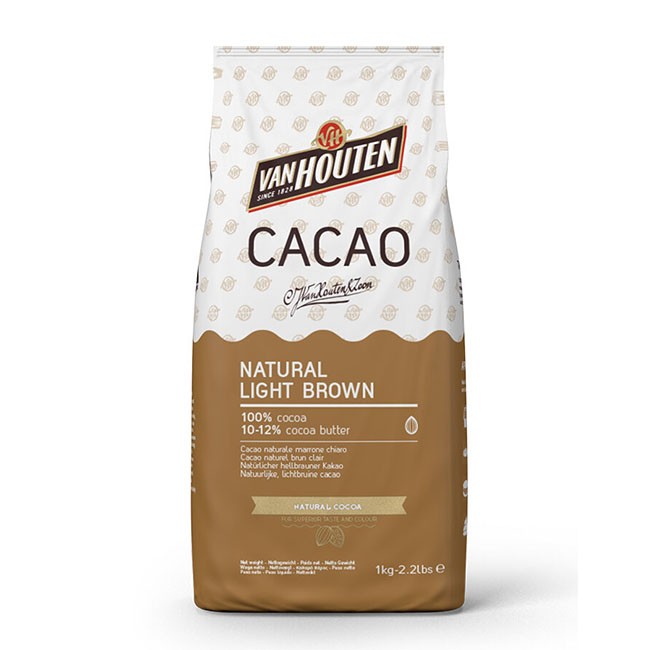 Cacao en Polvo Marrón Claro en 1 Kg de Calleabut