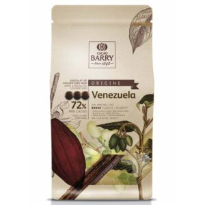 Cobertura Venezuela 72% de cacao en bolsa de 1Kg
