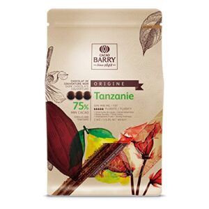 Cobertura Negra Tanzania 75% Cacao de Barry
