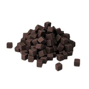 Cubos de chocolate negro Callebaut
