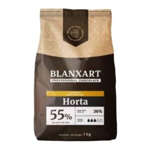 Cobertura Chocolate Negro Horta 55% en bolsa de 1Kg