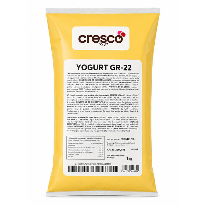 Granizado de Yogurt GR-22 1Kg