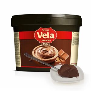 Crema Vela Chocolate con Leche en cubo de 6Kg de Eurocao