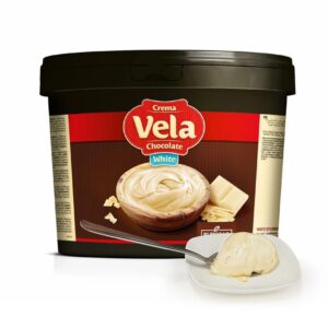 Crema Vela Chocolate Blanco en cubo de 6Kg de la marca Eurocao