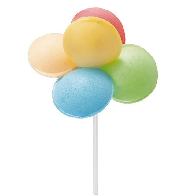 Globos de Colores en Oblea 50uds