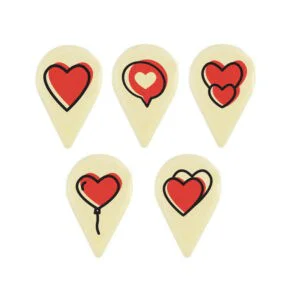 Surtido Corazones Love Chocolate 135uds