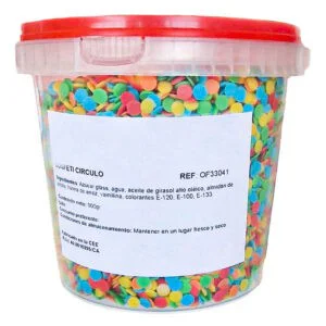 Confeti Círculos de Azúcar 1Kg