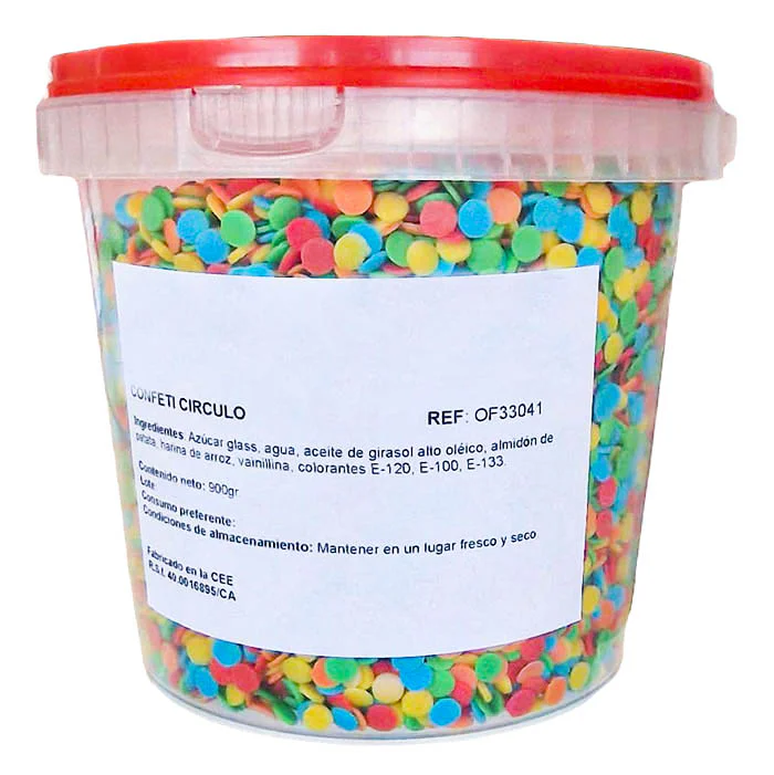 Confeti Círculos de Azúcar 1Kg
