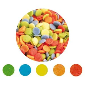 Confeti Círculos de Azúcar 1Kg