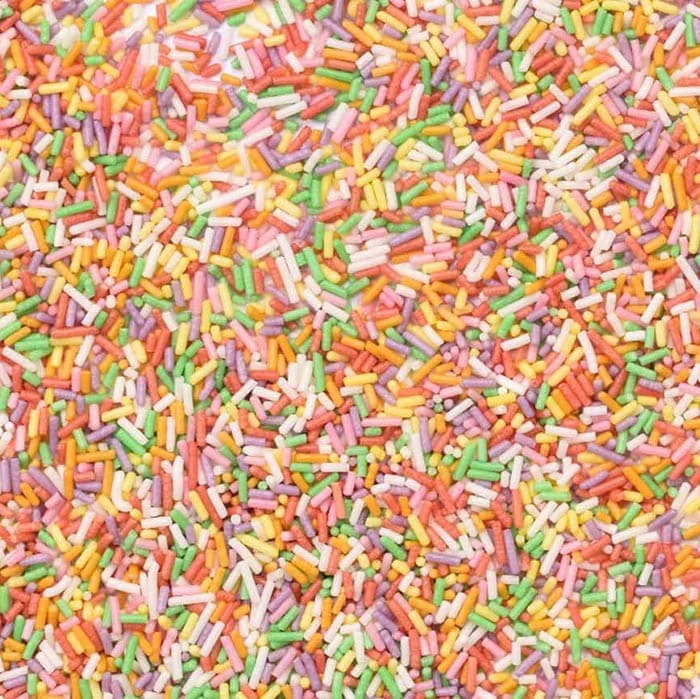 Fideos de Colores de Azúcar 1Kg