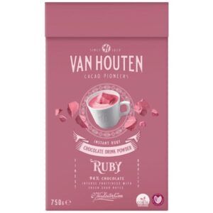 Bote de Bebida Instantánea de Chocolate Ruby en Polvo | Van Houten