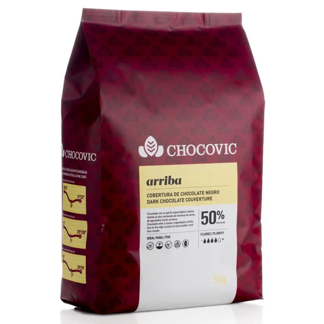 Cobertura Chocolate Negro 50% en 5Kg