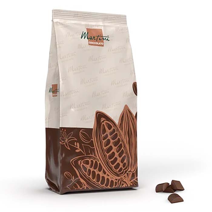 Chunks de chocolate con leche Master Martini en Bolsa de 1Kg