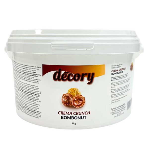 Crema Chocolate Negro y Sésamo 3Kg