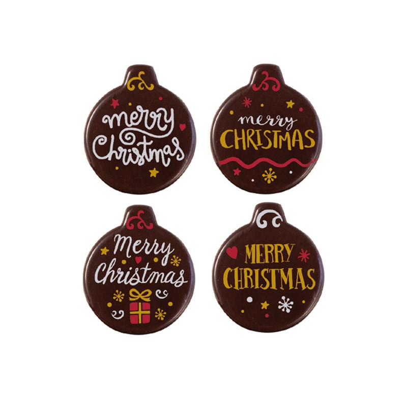 Autocollant Personnalisé "Merry Christmas" Famille Pain D'épice - Pour Réfrigérateur, Plusieurs Tailles - Décoration De Noël Personnalisable Avec Les Prénoms