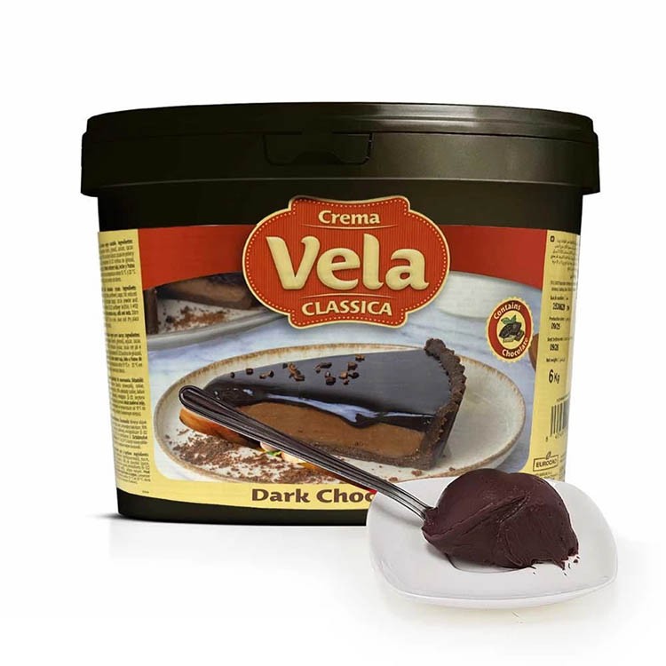 Crema Vela Chocolate Negro 6Kg