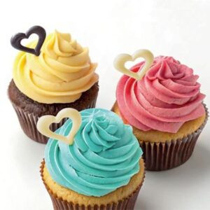 Corazón Chocolate con Leche 135uds