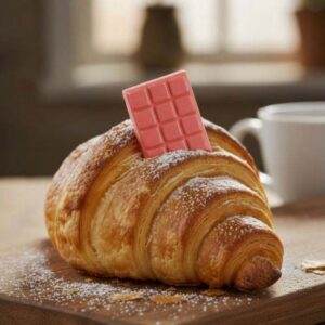 Mini Tableta Rosa Chocolate Blanco 105uds