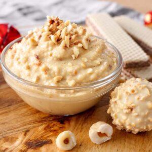 Crema Huesito Blanco Crunch en cubo de 3Kg de Decory